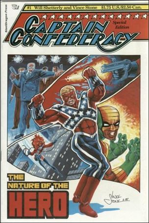 Captain Confederacy (1986) issue 1-B Special Edition