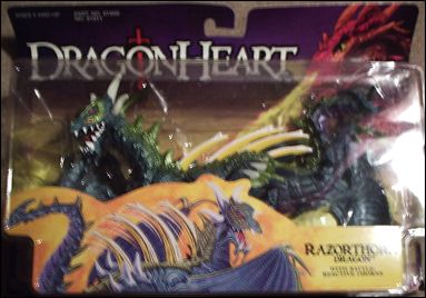 DragonHeart (Movie) Dragons figure 3 Razorthorn