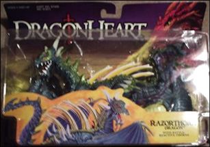 DragonHeart (Movie) Dragons figure 3 Razorthorn
