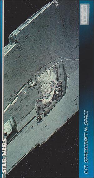 Star Wars Widevision (Base Set) card 3 Ext. Spacecraft in Space