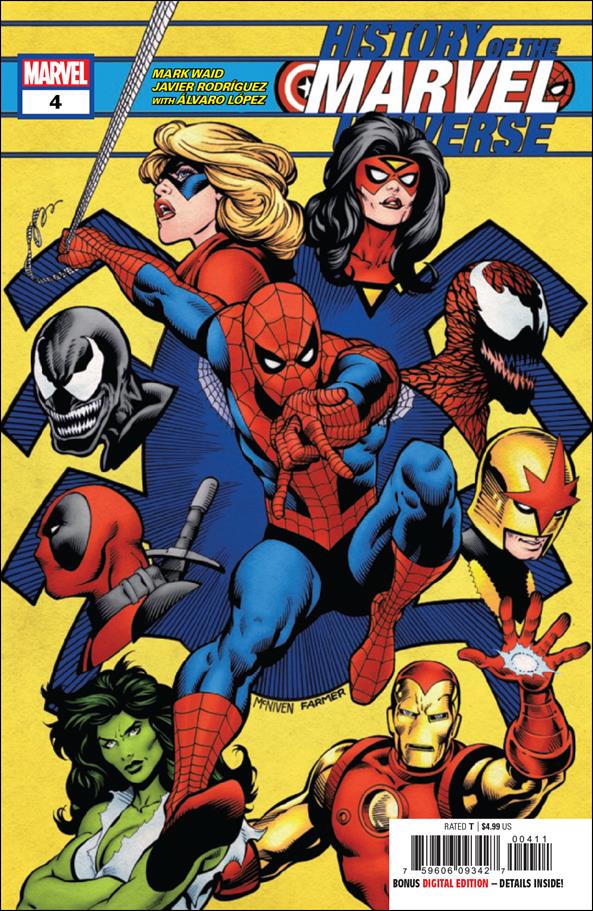 History of the Marvel Universe (2019) issue 4 Steve McNiven Cover
