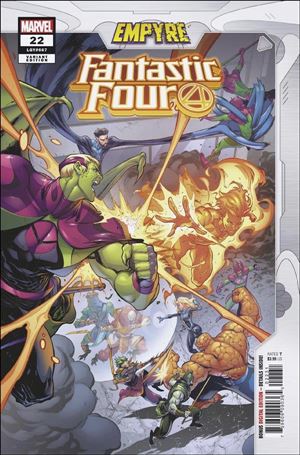 Fantastic Four (2018) issue 22-B Iban Coello Cover
