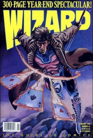 Wizard: The Guide to Comics issue 41-B Ray Lago Gambit Cover