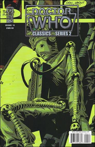 Doctor Who Classics Series 2 issue 4-B Retro Art Cover