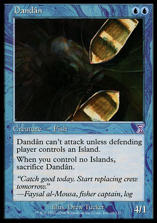 Magic the Gathering: Time Spiral (Timeshifted Subset) card 19 Dandân