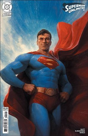 Superman Unlimited (2025) issue 1-J Dave Rapoza 1:25 Cardstock Cover