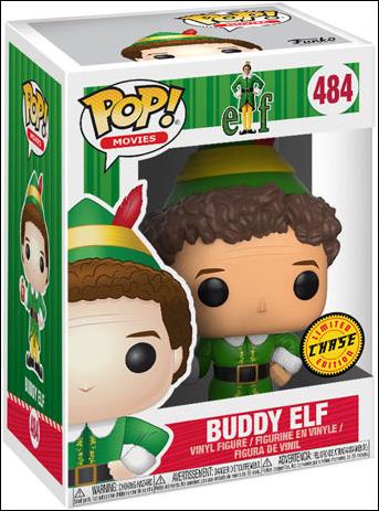 POP! Movies figure 484-B Buddy Elf (w/ Jack in the Box) Chase