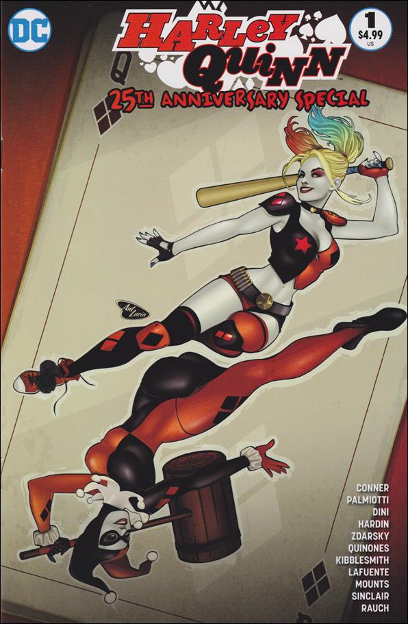 Harley Quinn 25th Anniversary Special issue 1-J Ant Lucia buymetoys.com Color Cover