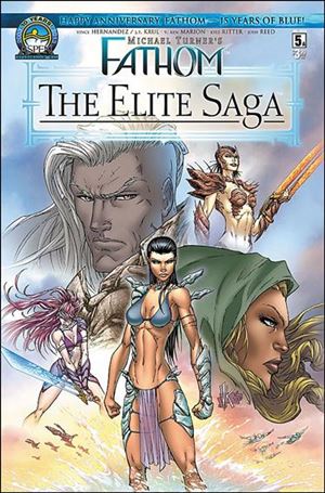 Michael Turner's Fathom: The Elite Saga issue 5 V. Kenneth Marion Cover