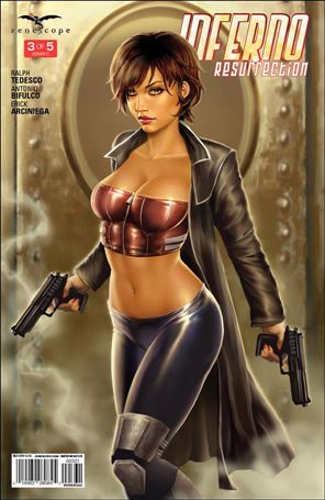 Inferno: Resurrection issue 3-C Deacon Black Cover
