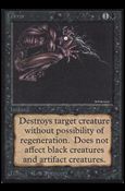 Magic the Gathering: Limited Edition Alpha (Base Set) card 130 Terror