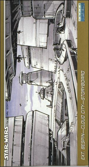 Star Wars Trilogy Special Edition Widevision  (Base Set) card 66 Ext. Bespin - Cloud City - Storyboard