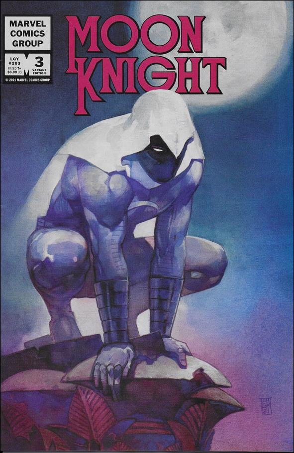 Moon Knight (2021) issue 3-D Alex Maleev Ultimate Comics Cover 1/2500