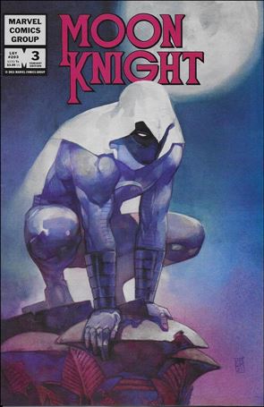 Moon Knight (2021) issue 3-D Alex Maleev Ultimate Comics Cover 1/2500