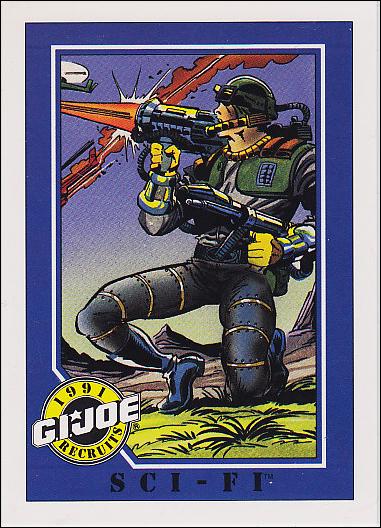 G.I. Joe (Base Set) card 124 Sci-Fi