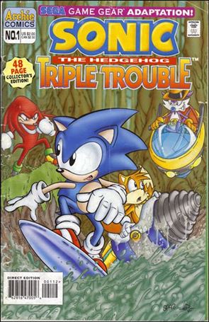 Sonic the Hedgehog Triple Trouble Special Cover Image 1