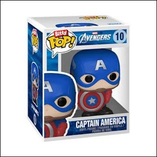 POP! Marvel figure 10-B Captain America (Avengers) (Bitty Pop)