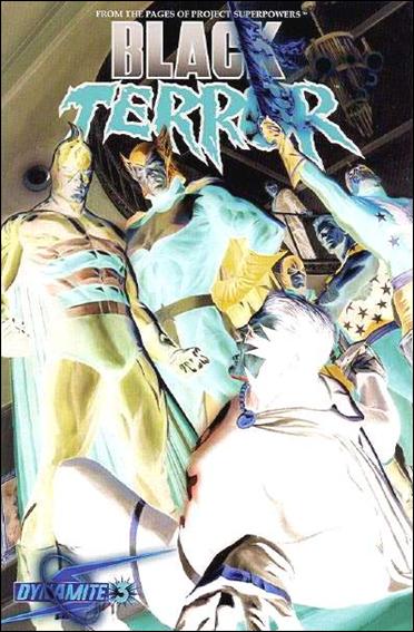 Black Terror (2008) issue 3-D Alex Ross 1:20 Negative Cover