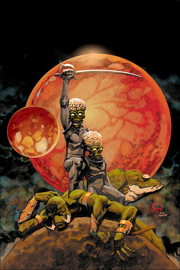 Warlord of Mars Attacks issue 4-G Dave Johnson 1:30 Virgin Cover