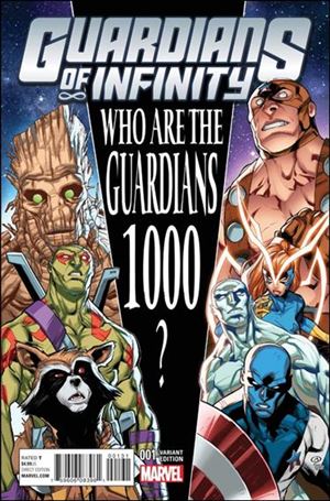 Guardians of Infinity issue 1-C Carlo Barberi 1:25 Cover