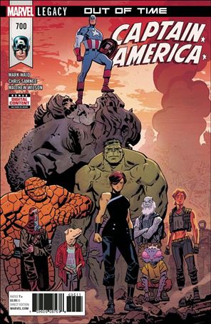 Captain America (1968) issue 700 Chris Samnee Cover