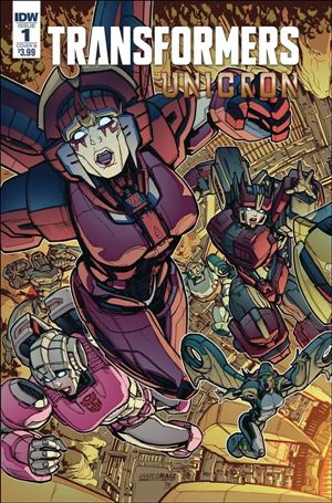 Transformers: Unicron issue 1-B James Raiz Cover