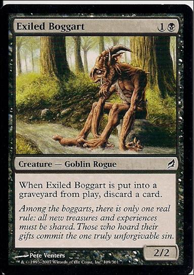 Magic the Gathering: Lorwyn (Base Set) card 109 Exiled Boggart
