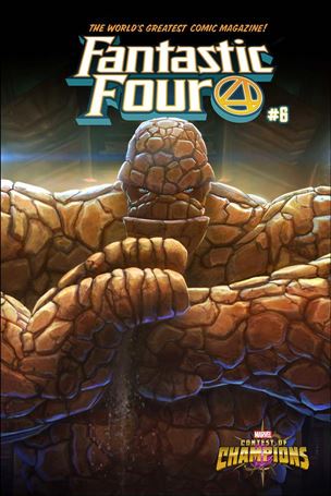 Fantastic Four (2018) issue 6-E Contest of Champions Mystery Cover