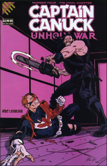 Captain Canuck: Unholy War issue 4