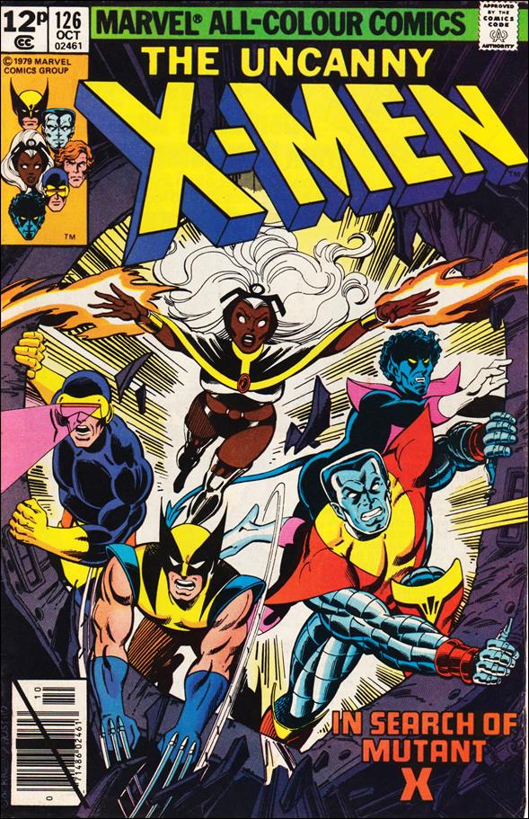 X-Men (1963) issue 126-B UK Price Cover