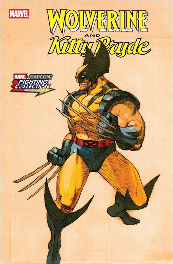 Wolverine and Kitty Pryde (2025) issue 1-C Bengus Marvel vs. Capcom Cover