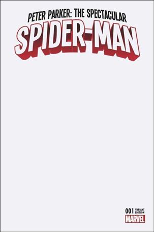 Peter Parker: The Spectacular Spider-Man issue 1-E Blank/Sketch Cover