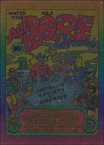 Defective Comics (Parallel Silver Foil Set) card SF8 All-Bore Comics #3