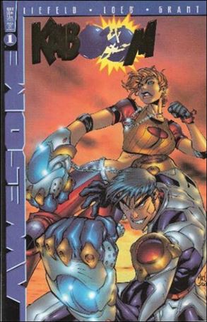 Kaboom (1999) issue 1-G Joe Madureira Gold Foil Cover - Blue
