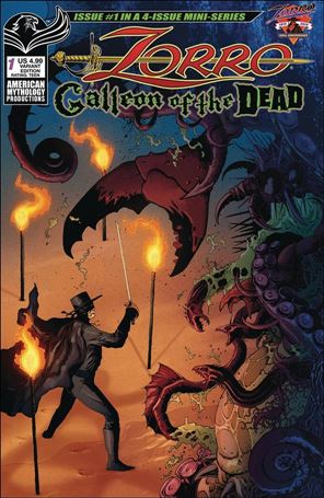 Zorro: Galleon of the Dead issue 1-B Mike Wolfer Cover