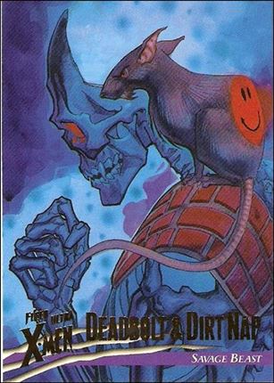 1996 Fleer Ultra X-Men: Wolverine (Base Set) card 94 Deadbolt & Dirtnap