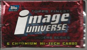 Topps Finest Image Universe Founders Series card 2-C Sealed Red Pack