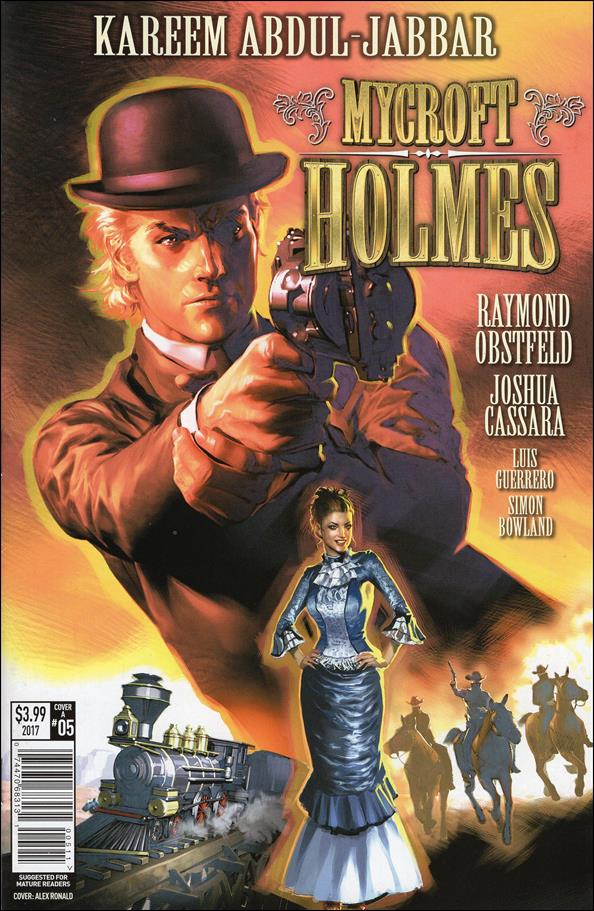 Mycroft Holmes and the Apocalypse Handbook issue 5 Alex Ronald Cover