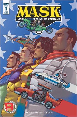 M.A.S.K.: Mobile Armored Strike Kommand issue 1-C Andrew Griffith Subscription Cover