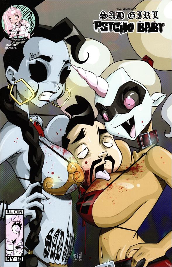 Sad Girl Psycho Baby: Mendoza Art Gallery issue NY-B New York Comic Con Exclusive