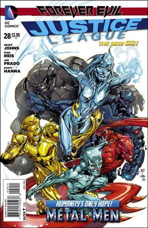 Justice League (2011) issue 28 Ivan Reis Standard Cover