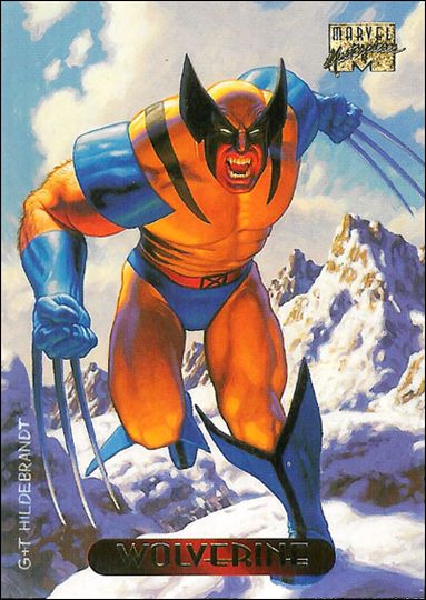 1994 Marvel Masterpieces (Base Set) card 137 Wolverine