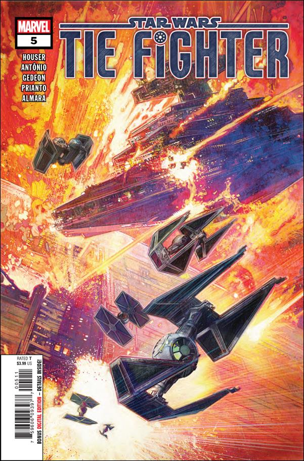 Star Wars: Tie Fighter issue 5 Tommy Lee Edwards Cover