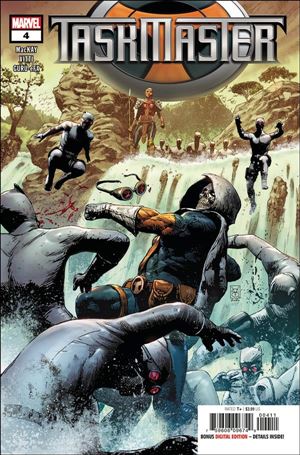 Taskmaster (2021) issue 4 Valerio Giangiordano Cover