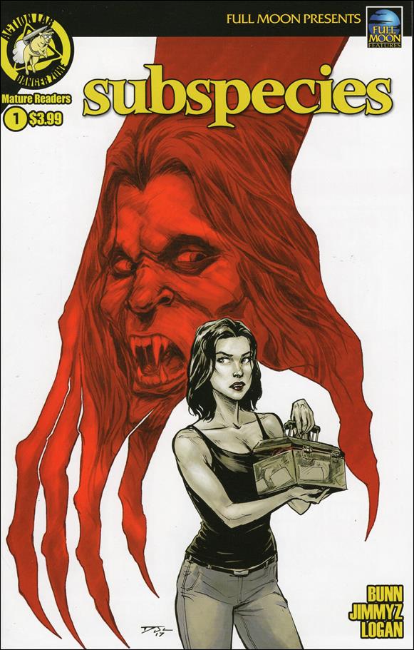 Subspecies (2018) issue 1 Daniel J. Logan Cover