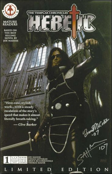 Heretic (2007) issue 1-B Limited Edition