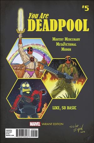 You Are Deadpool issue 5-B Salva Espin Cover