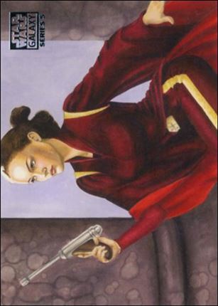 Star Wars Galaxy: Series 5 (Base Set) card 13 Padme Amidala