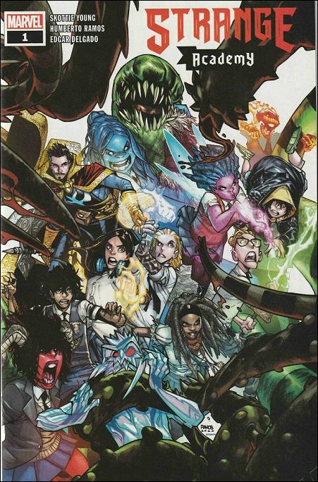 Strange Academy issue 1-H Humberto Ramos Walmart 3 Pack Cover