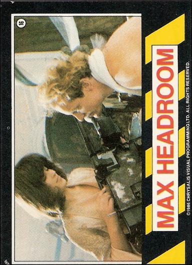 Max Headroom (Base Set) card 16